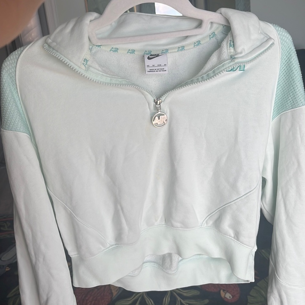 NikeAir sweatshirt.Zip up.Made in Vietnam.SizeXS.